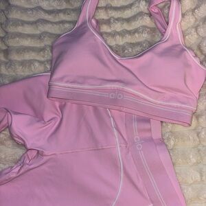ALO Yoga Pink Sports Bra